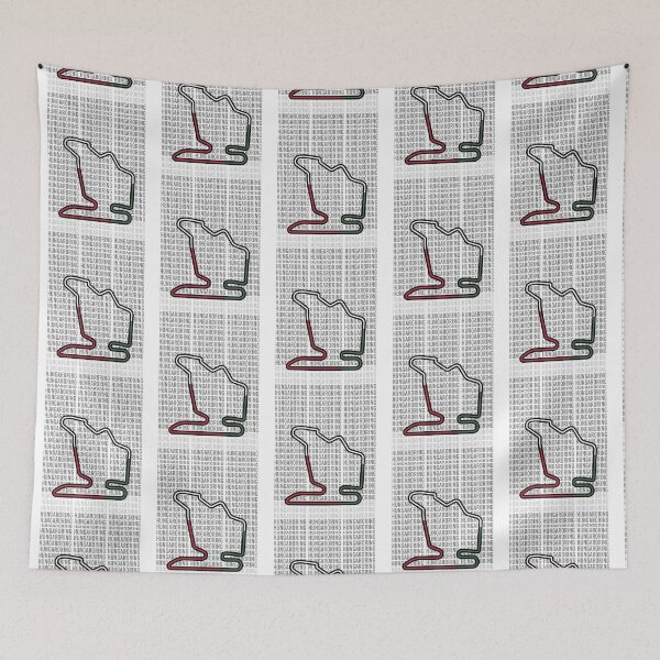 Item preview, Hungaroring - F1 Track designed and sold by MasonRosePrints.