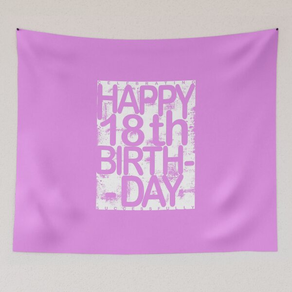 Item preview, Happy 18th Birth Day Celebration designed and sold by SueSakpal.