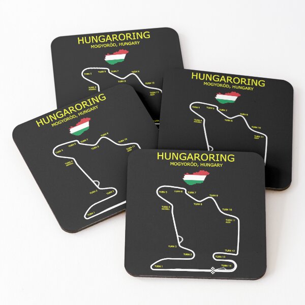 Item preview, Hungaroring Circuit designed and sold by MasonRosePrints.