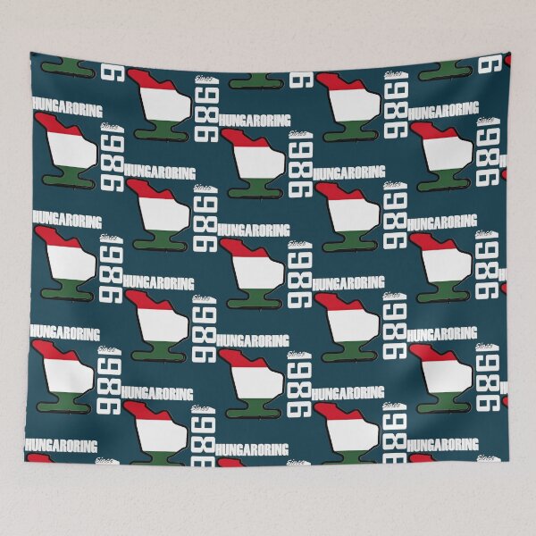 Item preview, Hungaroring F1 Circuit designed and sold by MasonRosePrints.