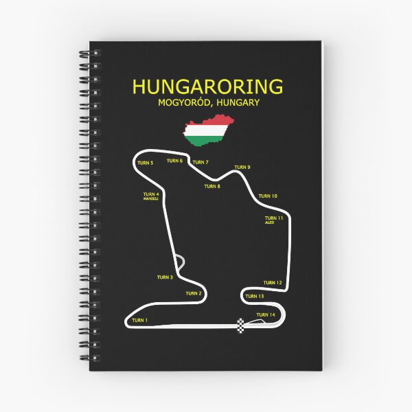 Item preview, Hungaroring Circuit designed and sold by MasonRosePrints.