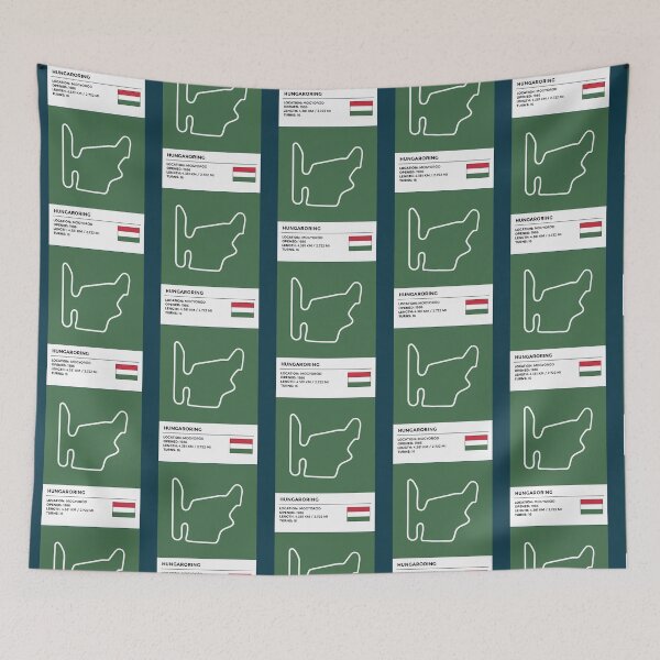 Item preview, Hungaroring [info] designed and sold by MasonRosePrints.