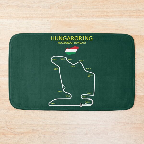 Item preview, Hungaroring Circuit designed and sold by MasonRosePrints.