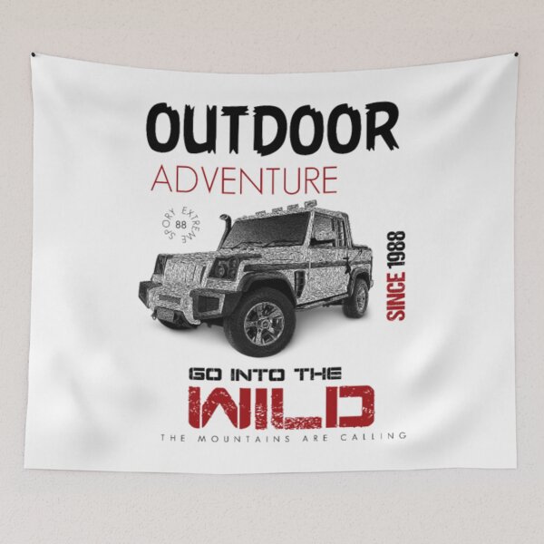 Item preview, Outdoor Adventure Go Into The Wild Mountain Cloths designed and sold by LilianaTyson.