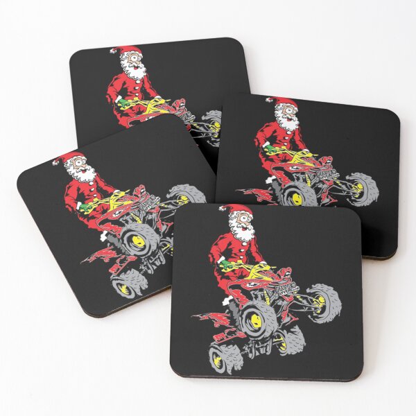 Item preview, Santa Quad ATV designed and sold by LilianaTyson.