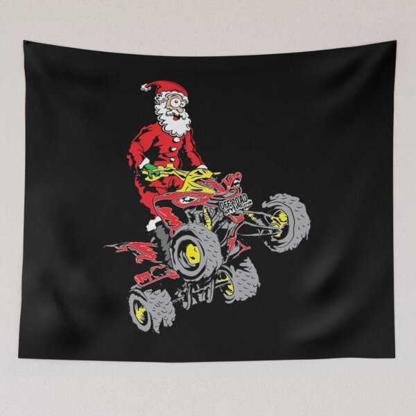 Item preview, Santa Quad ATV designed and sold by LilianaTyson.