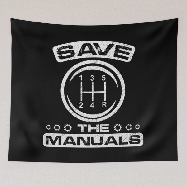 Item preview, Save The Manuals Cars Driving Racing Stick Gift designed and sold by LilianaTyson.