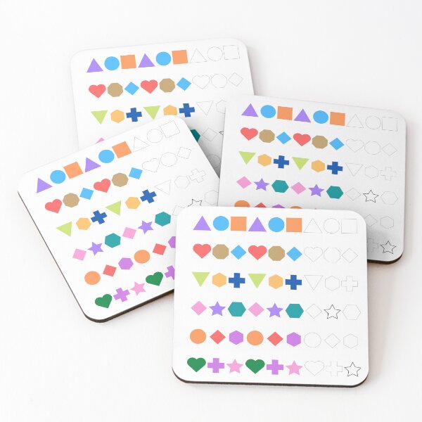 Item preview, color geometric patterns designed and sold by jsebouvi.