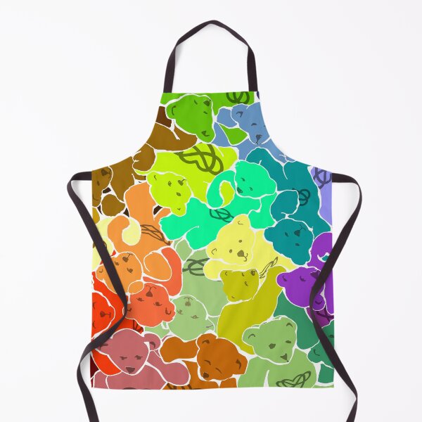 Item preview, Poly Rainbow Teddy Bear Cuddle Pile designed and sold by MyThingNow.