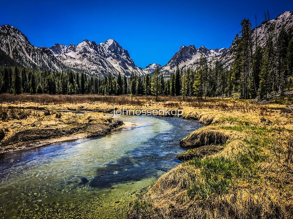 redfish-lake-idaho-by-johnossenkop-redbubble