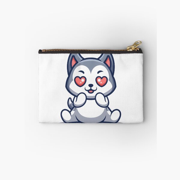 Item preview, Husky Shocked Cute Cartoon designed and sold by GumregaStudio.