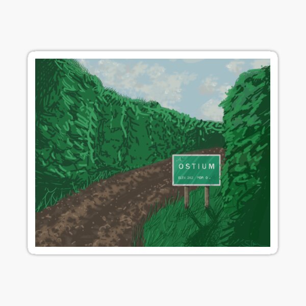 The Road to Ostium Sticker