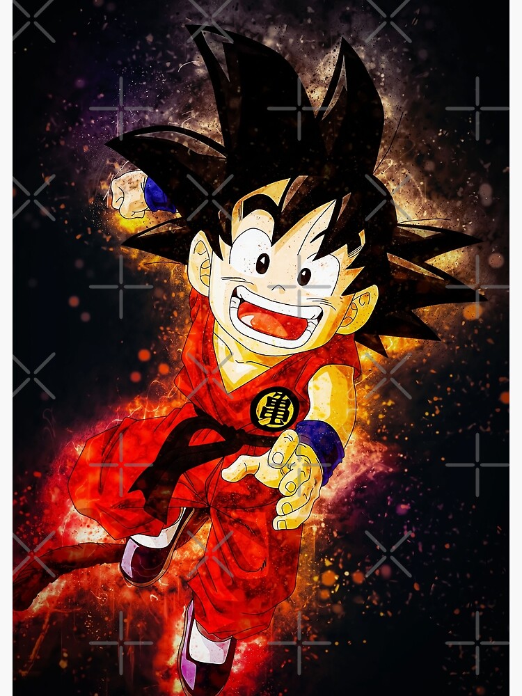 dessin de goku pour enfant