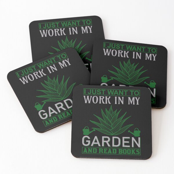 Artikelvorschau, I Just Want To Work In My Garden And Read Books Garden And Book Lover entworfen und verkauft von Giichi10.