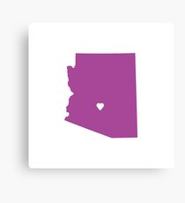 Arizona Love Canvas Print