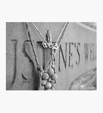Crucifix Cry Photographic Print