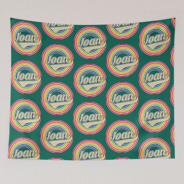 Item preview, Joan Retro Rainbow Fadedstyle Joan   designed and sold by KevinMur.