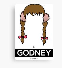In Godney We Trust (Britney Spears) - New version Canvas Print