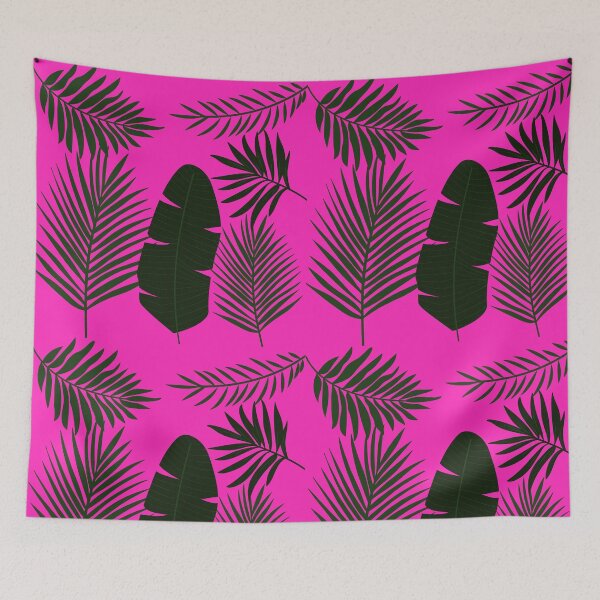 Item preview, Leaves On A Pink Background designed and sold by ThePeanutSeries.