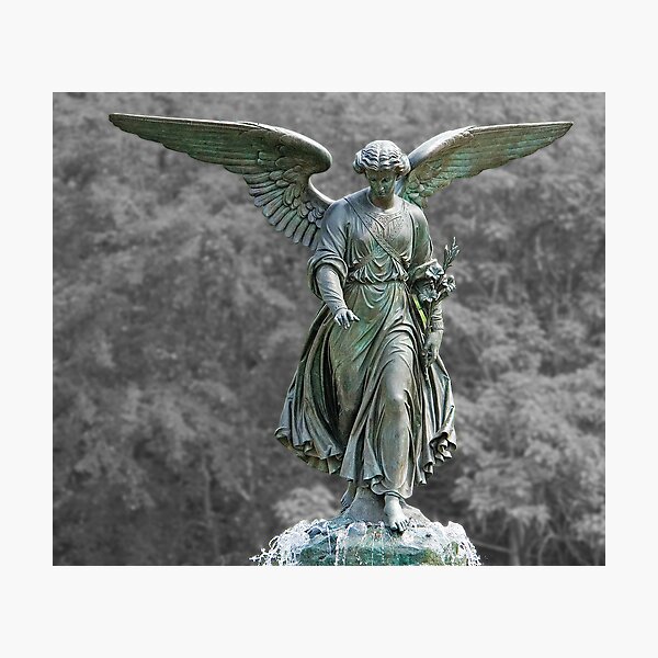 The Angel of the Waters Photographic Print