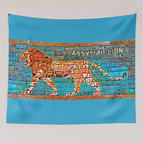 Item preview, Assyrian Lion designed and sold by doniainart.
