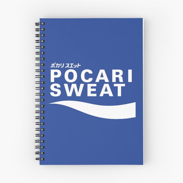 Item preview, POCARI SWEAT on blue background designed and sold by Snibel.