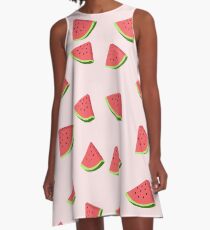 Watermelon A-Line Dress
