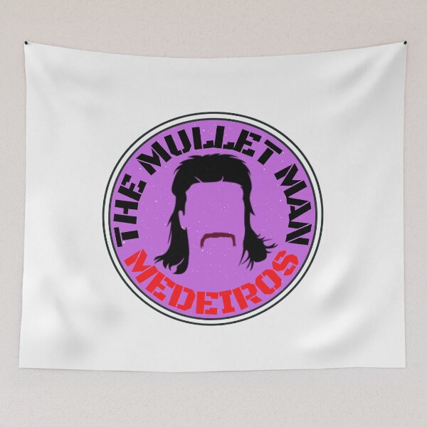 Item preview, Justin Medeiros. The Mullet Man. Crossfit. Fittest on Earth designed and sold by mattades.