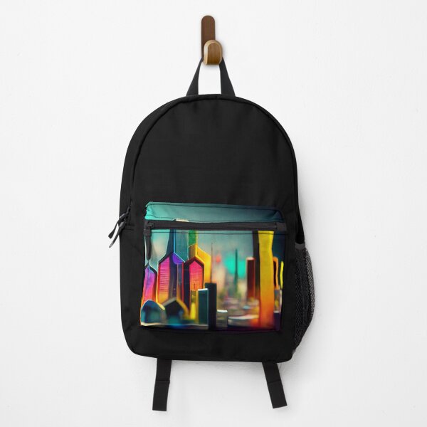 Item preview, Futuristic Coloful city designed and sold by jjds96.