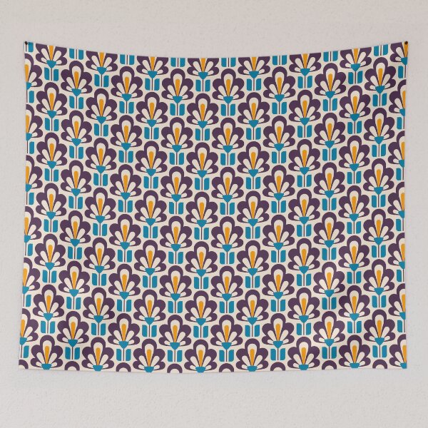 Item preview, 1050 - abstract geometric flowers designed and sold by RouCouCou.