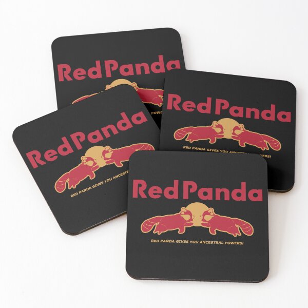 Item preview, Red Panda Ancestral Drink Black designed and sold by Smagnaferous.