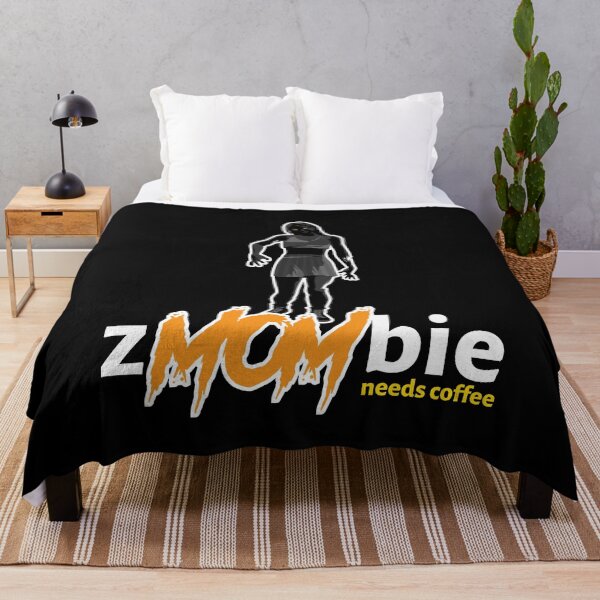 Item preview, Zombie Mom Needs Coffee Halloween designed and sold by MooonTees.