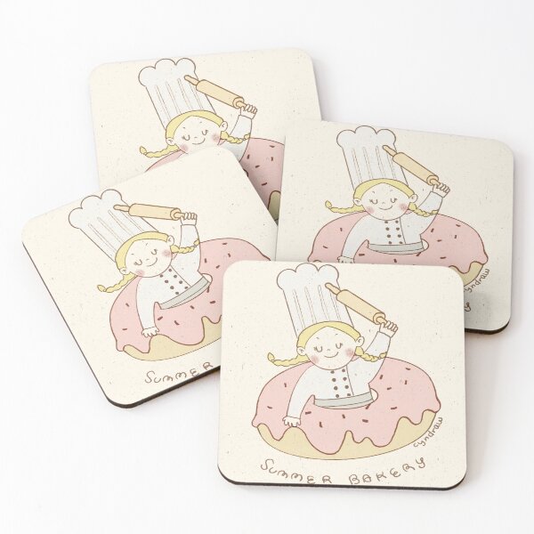 Item preview, Baker and doughnuts designed and sold by cyndraws.