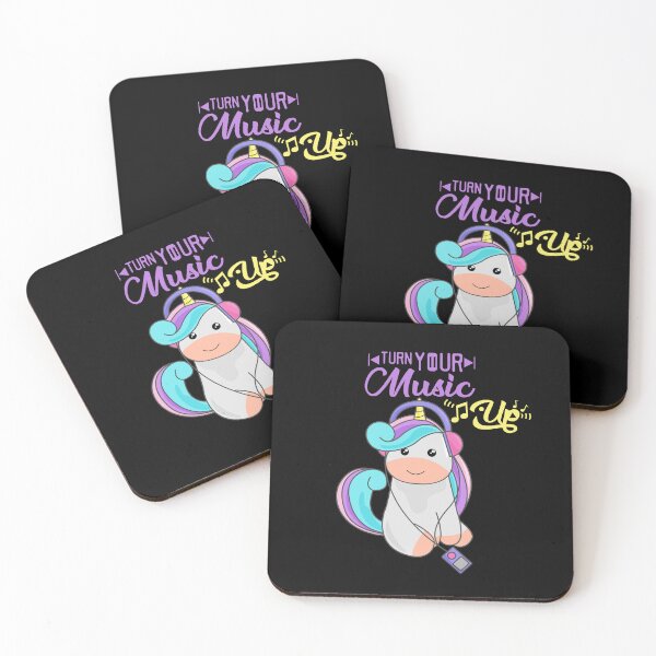 Item preview, Unicorns loves music designed and sold by Artistusha.