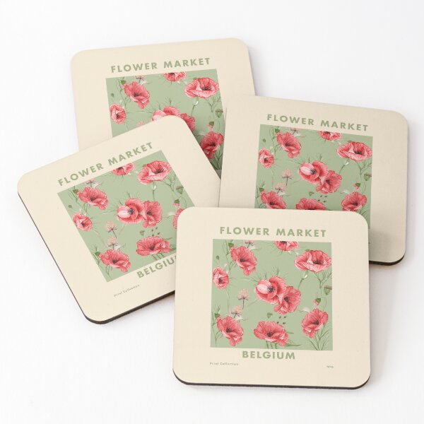 Item preview, Flower Market Belgium No.6 designed and sold by MaiZephyr.