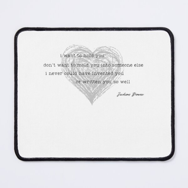 Item preview, Jackson Brown  want to hold you  designed and sold by Rocksa.