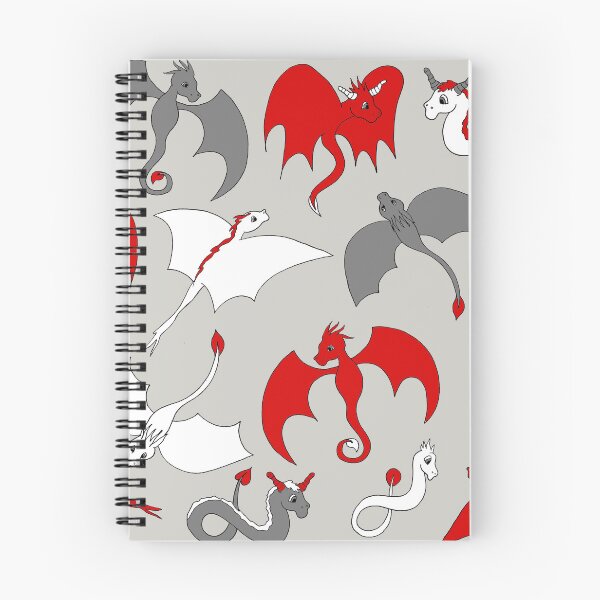 Item preview, Dragons in Flight - Red designed and sold by kmstudio.