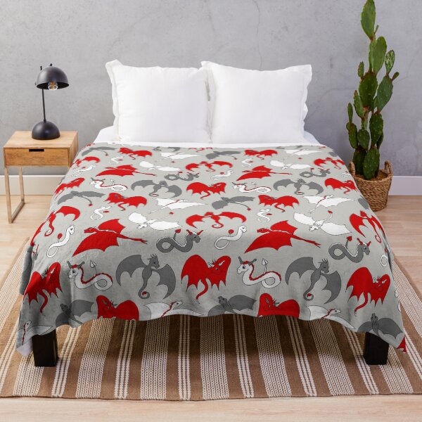 Item preview, Dragons in Flight - Red designed and sold by kmstudio.