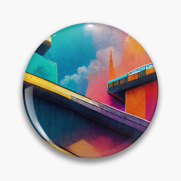 Item preview, Futuristic Colorful City designed and sold by jjds96.
