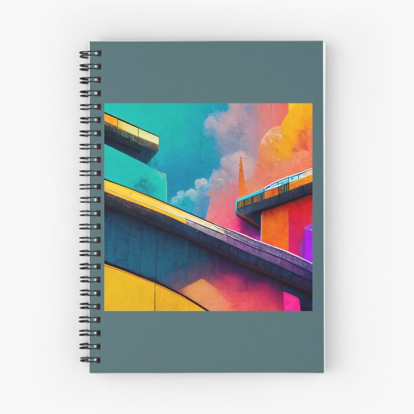 Item preview, Futuristic Colorful City designed and sold by jjds96.
