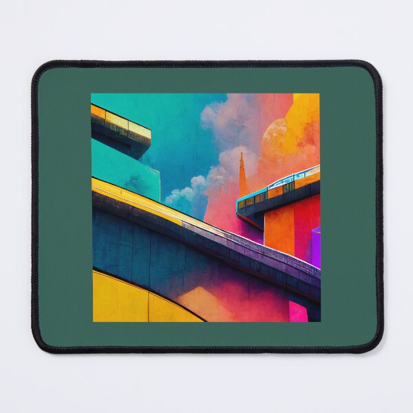Item preview, Futuristic Colorful City designed and sold by jjds96.