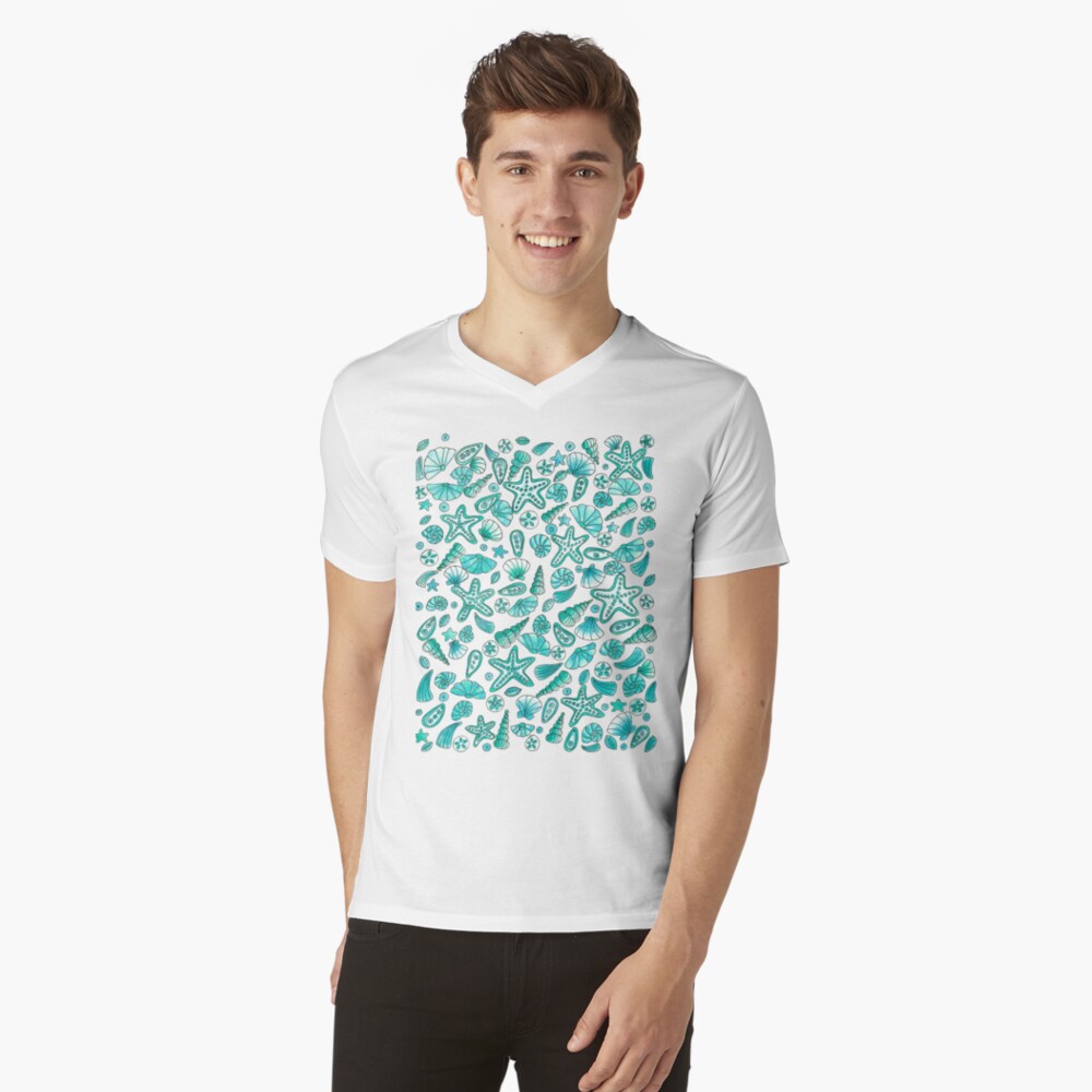 Item preview, V-Neck T-Shirt designed and sold by cynhaller.