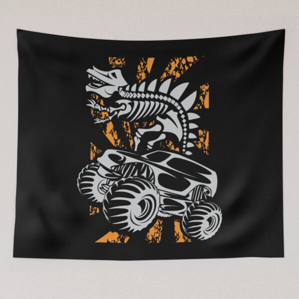 Item preview, Monster Truck Dino designed and sold by HarryArnold.