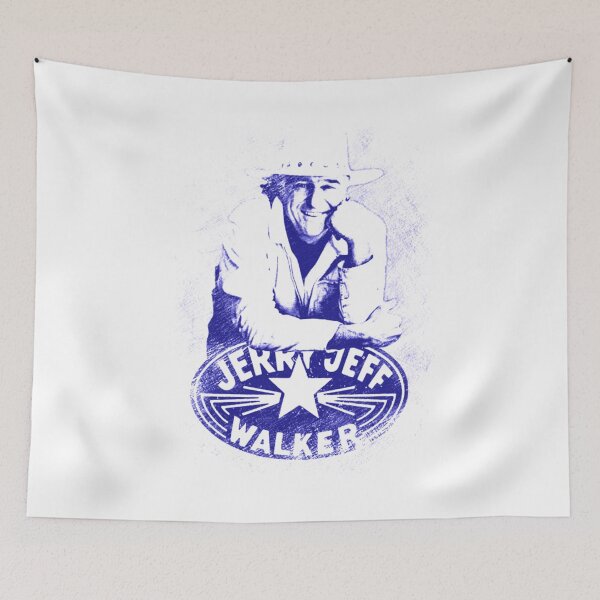 Item preview, Jerry Jeff Walker blue pencil sketch  designed and sold by Rocksa.