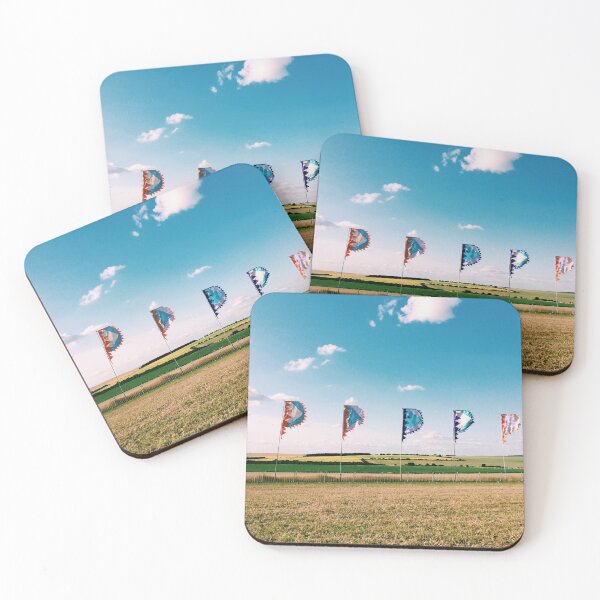 Item preview, Festival Flags, Farr Music Festival, UK, Summer, Travel Photography designed and sold by Sunfleur-Studio.