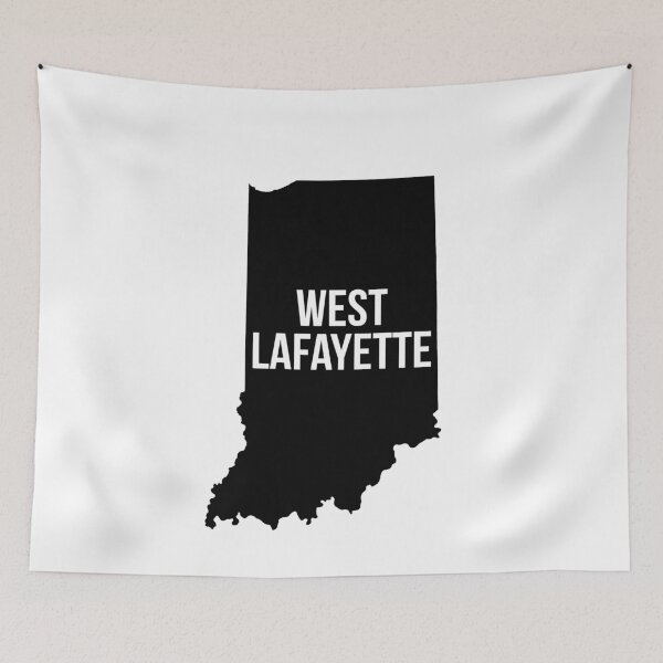 Item preview, West Lafayette, Indiana Silhouette designed and sold by CartoCreative.