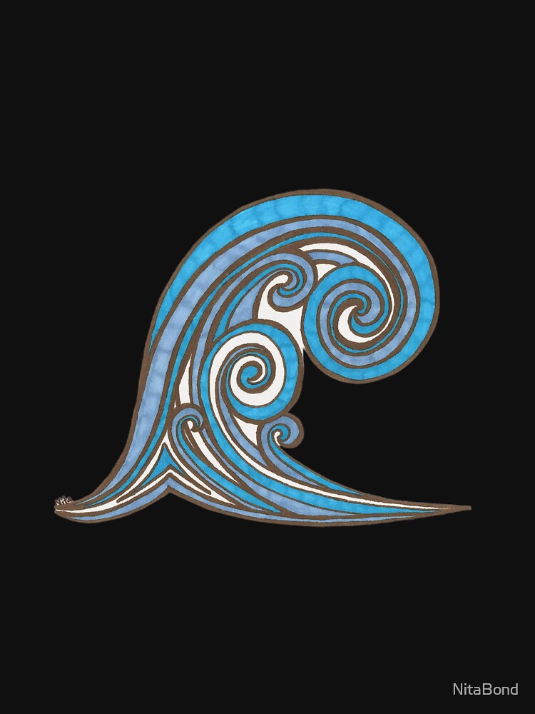 Blue Wave by NitaBond