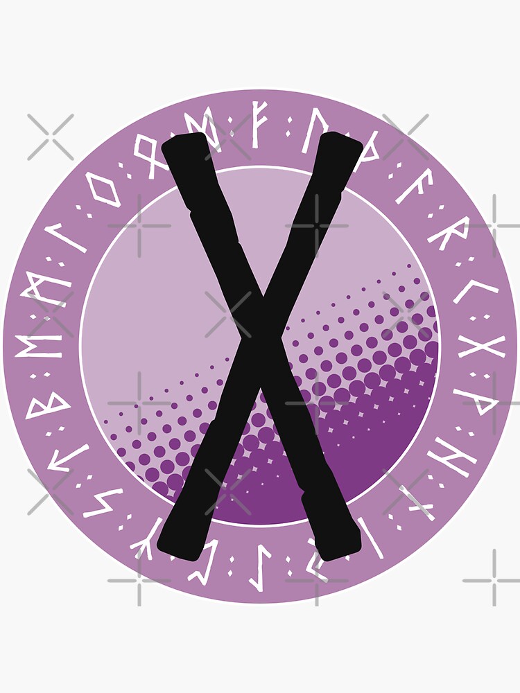 Gebo (Gift) - Viking Runes and Runic Symbols by iscaStudioArt