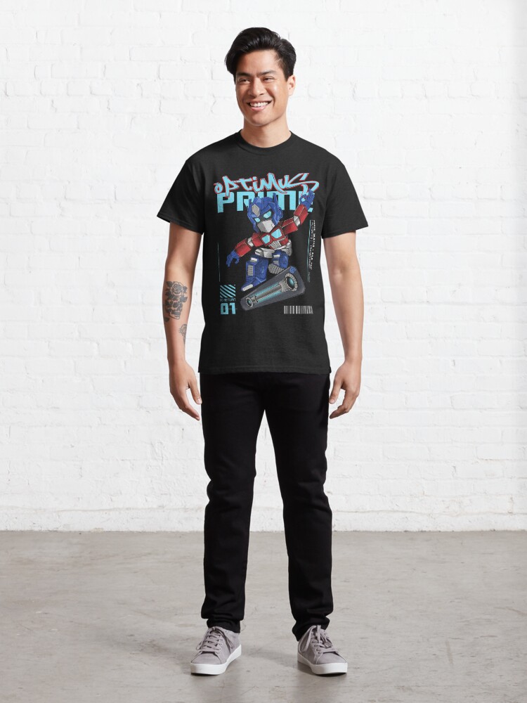 Alternate view of OPTIMUS SKATE Classic T-Shirt