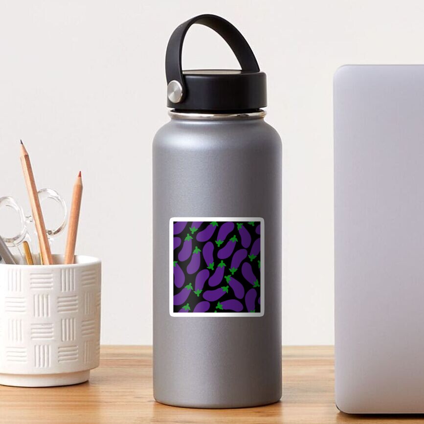 Eggplant Sticker